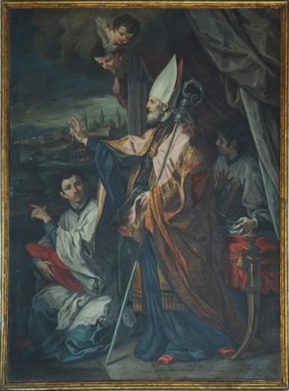San Bernardo benedice le acque del Po